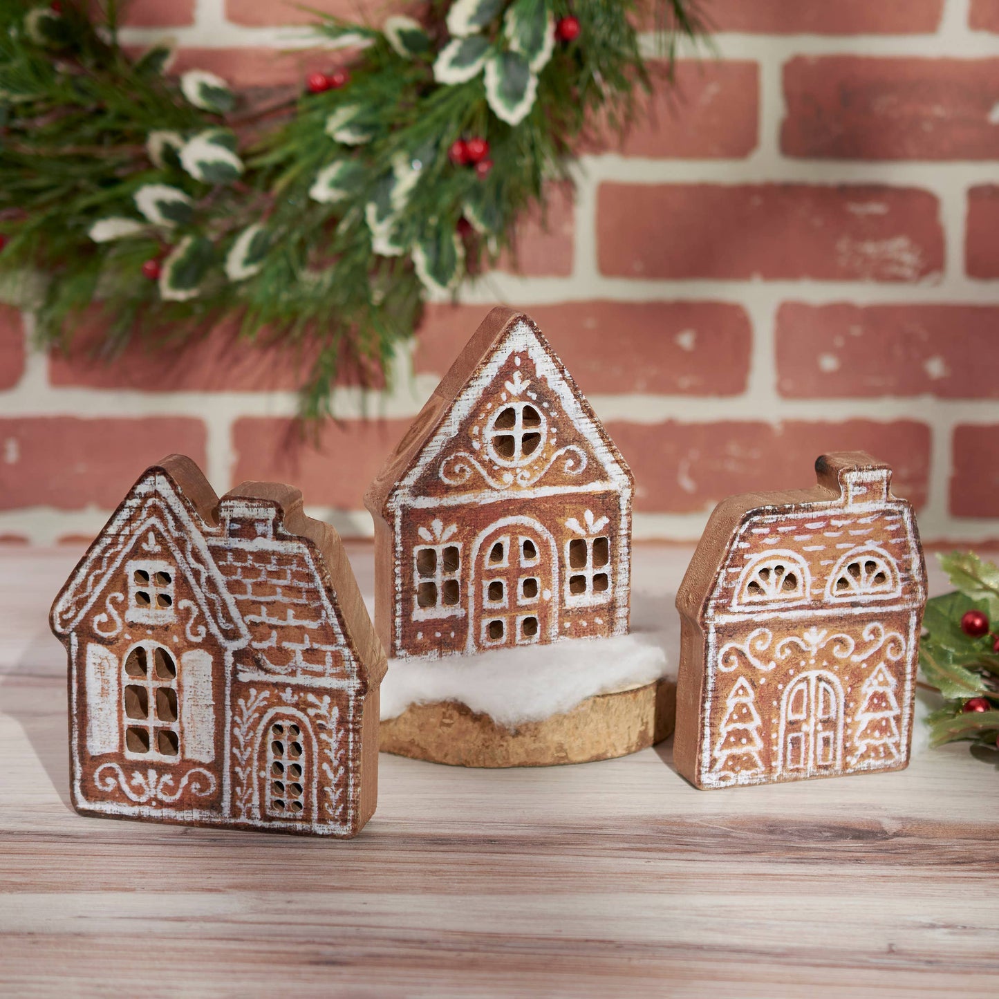 Gingerbread Village Chunky Sitter Set